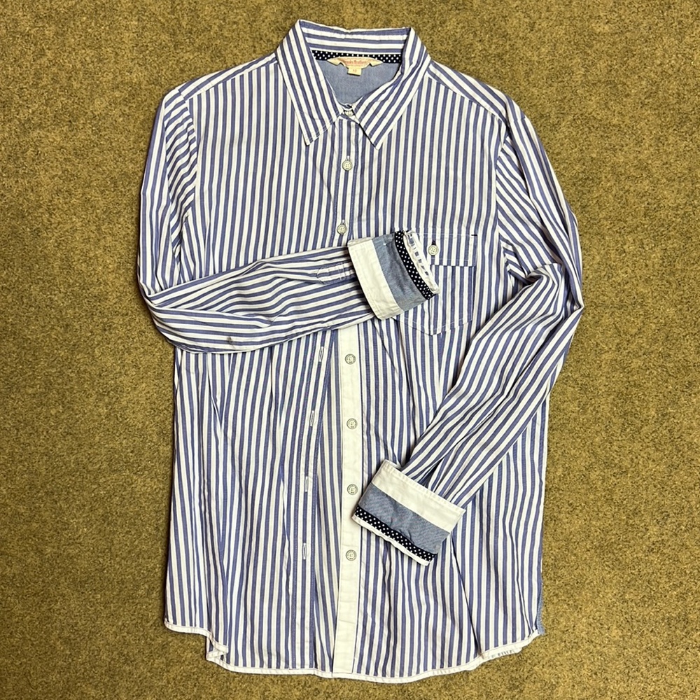 EUC Brooks Brothers Stripped Button Up